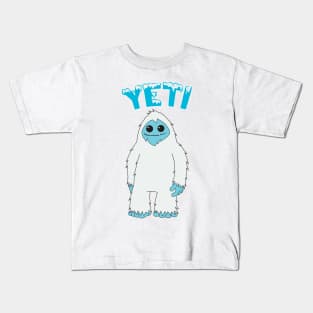 Yeti With Title Kids T-Shirt